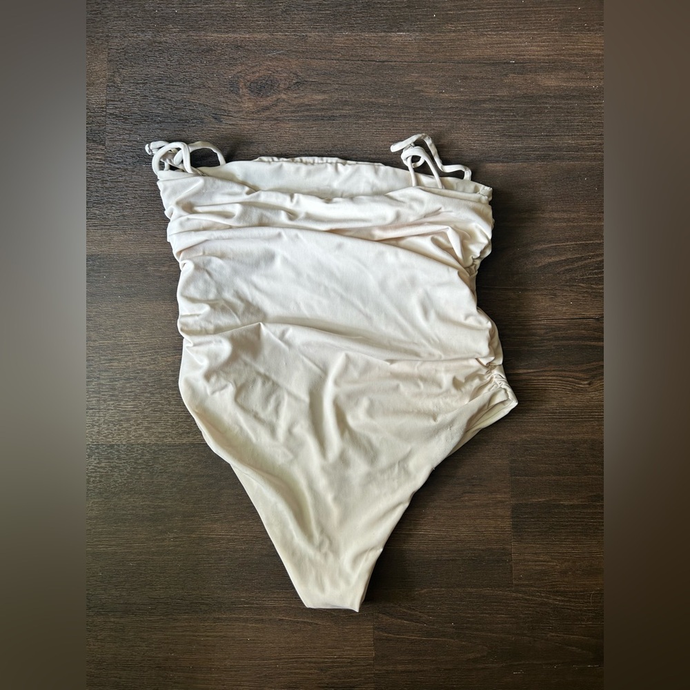 Belle Anna - Free People - Ruched Maillot One-Piece Swimsuit - Belle The Label - Picture 12 of 14